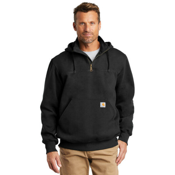 Carhartt ® Rain Defender ® Paxton Heavyweight Hooded Zip Mock Sweatshirt