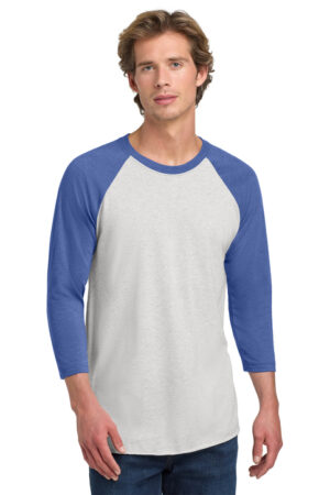 Next Level Apparel® Adult Tri-Blend 3/4-Sleeve Raglan Tee