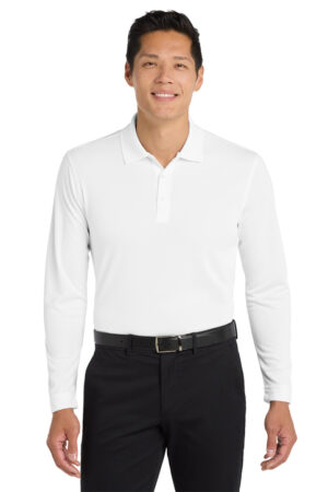 Dry Zone UV Micro-Mesh Long Sleeve Polo