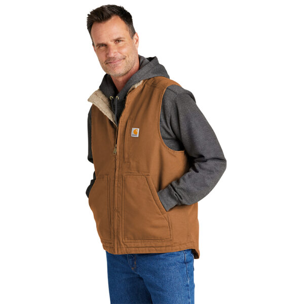 Carhartt® Sherpa-Lined Mock Neck Vest