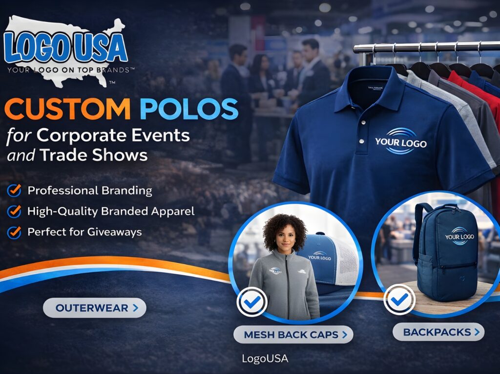 Custom Polos for Corporate Events and Trade Shows