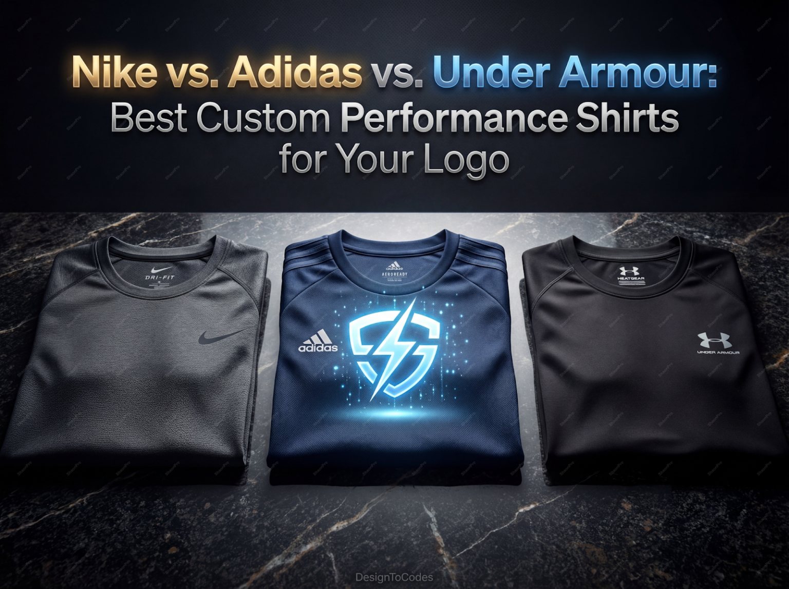 Custom Performance Shirts: Nike vs Adidas vs Under Armour Comparison Guide