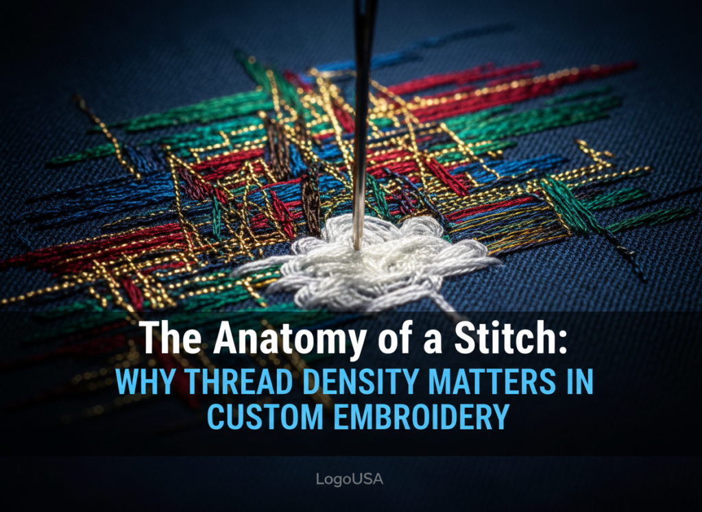 The Anatomy of a Stitch: Why Thread Density Matters in Custom Embroidery
