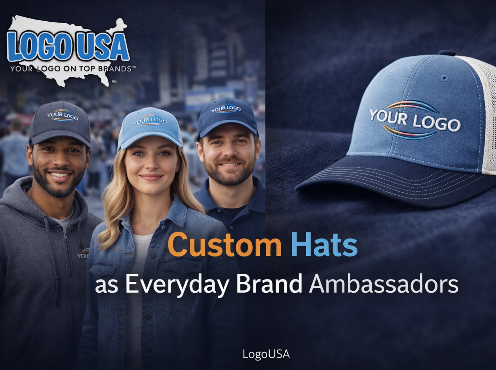 Custom Hats as Everyday Brand Ambassadors
