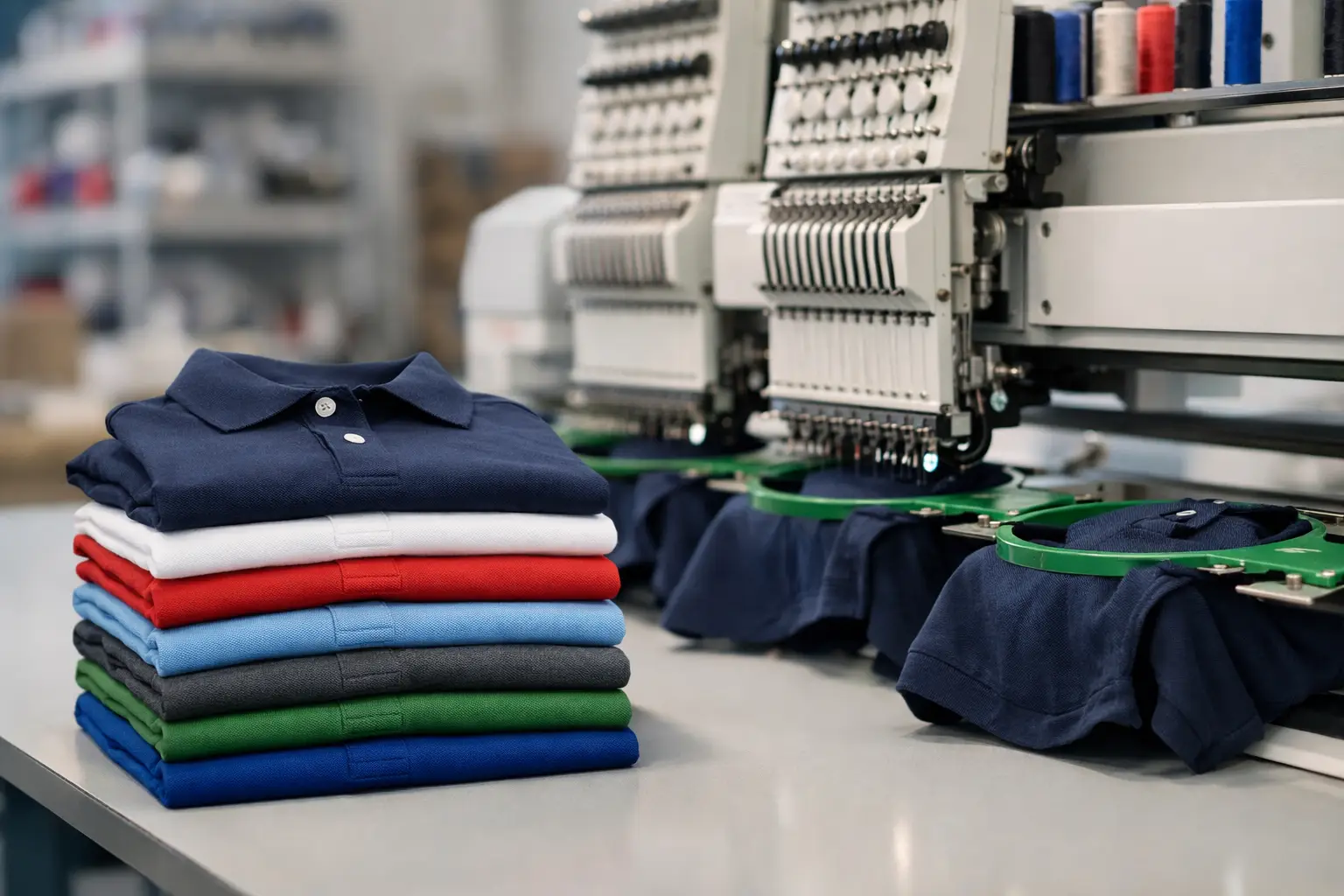 Bulk Embroidered Polo Shirts That Work