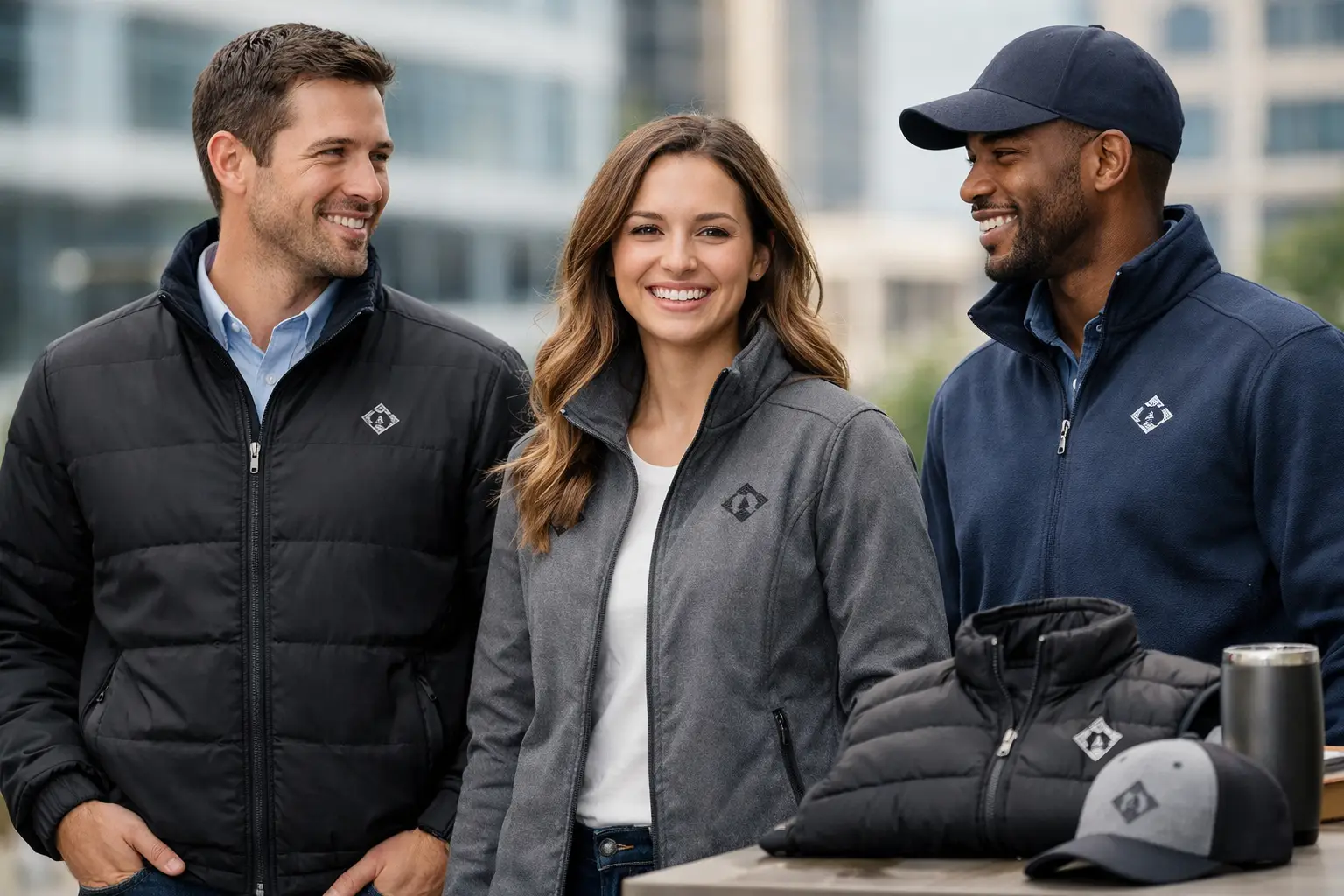 Custom Branded Outerwear for Employees