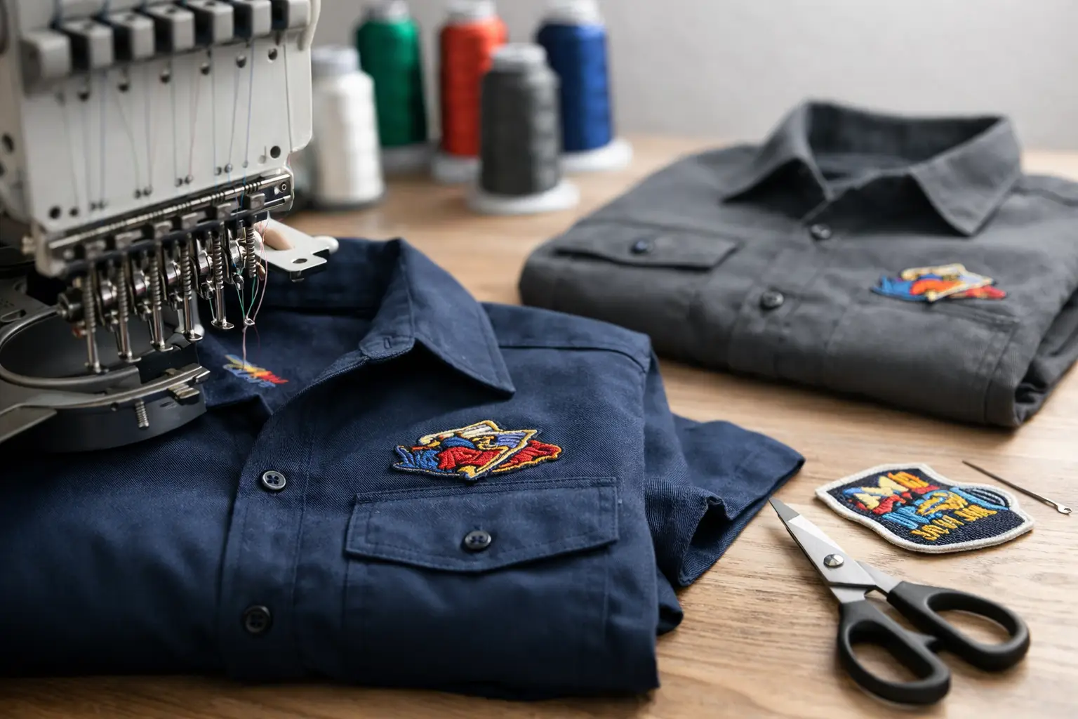 Custom Embroidered Work Shirts That Last