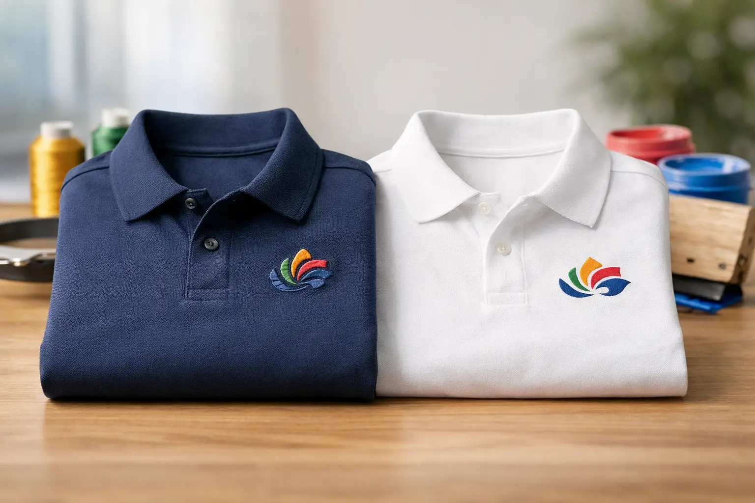 Embroidered Polos vs Printed Polos