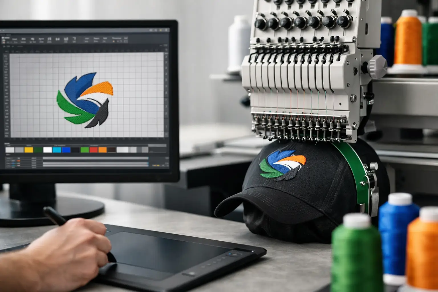 Logo Digitizing for Embroidery Explained