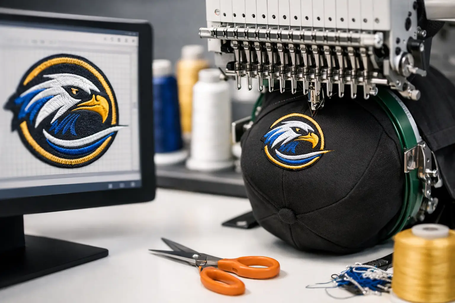 How to Digitize Embroidery Logos Right