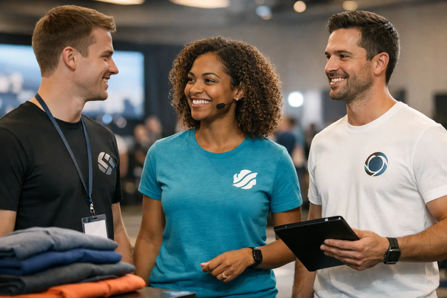 Branded Event Shirts for Companies That Perform