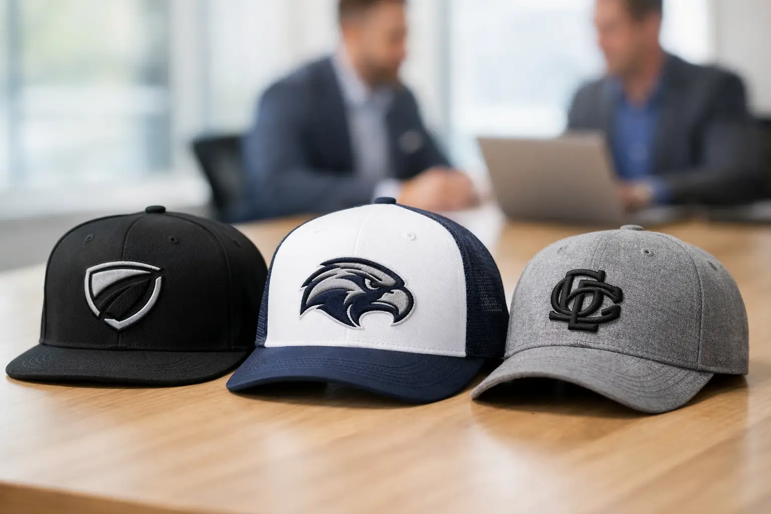 Custom Logo Hat Options for Professional Teams