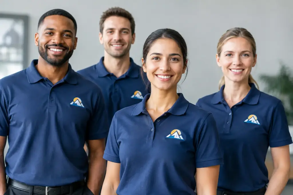 Embroidered Uniforms That Work as Hard as Your Team