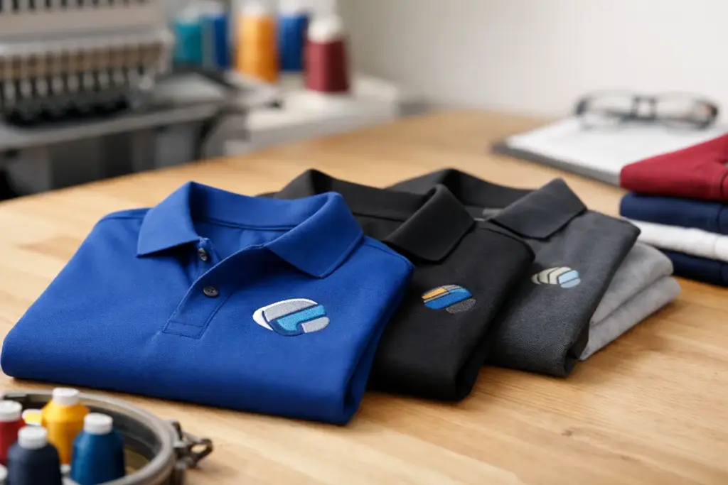 How to Choose Embroidered Polos for Your Team