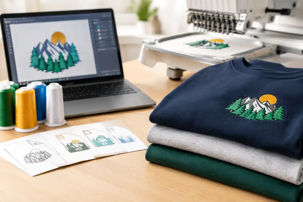 What Files Work for Embroidery on Apparel?