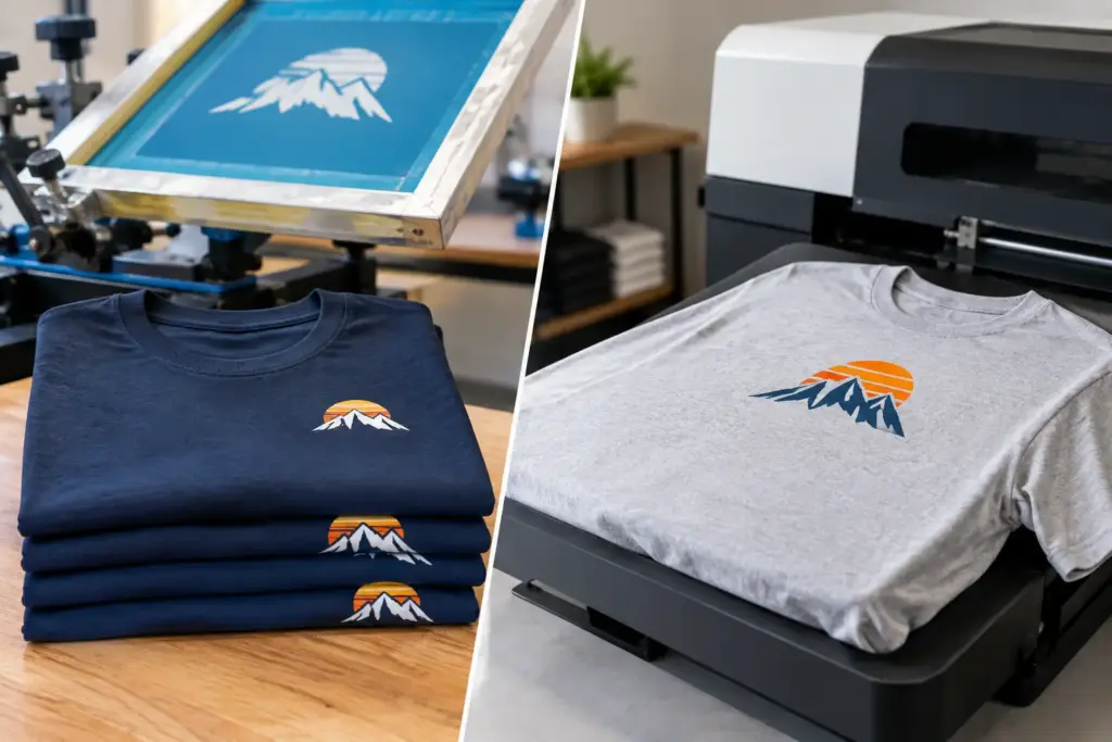 Screen Print Versus DTG for Your Next Apparel Order